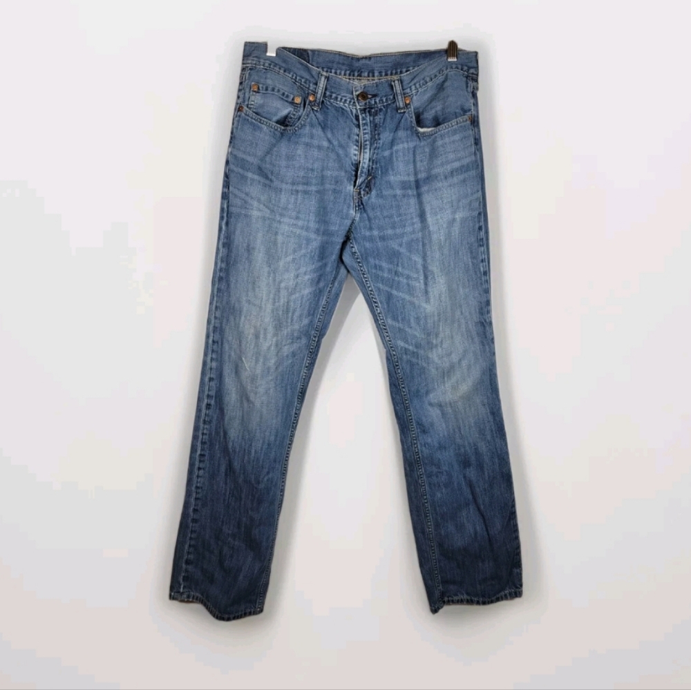 Levi's Men's 559 Relaxed Fit Jeans Straight Leg Size 34W/L34 Medium Wash Retro